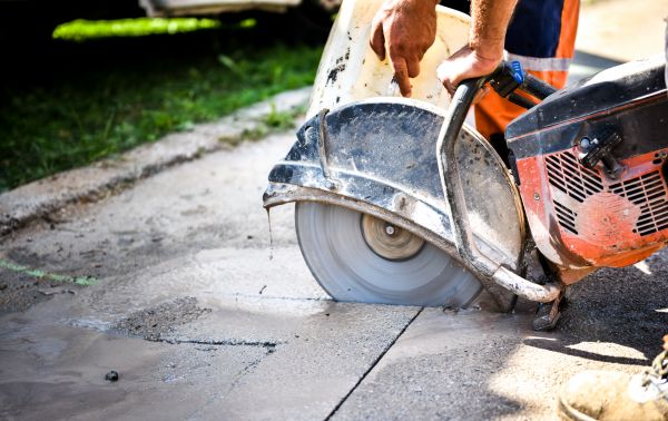 Driveway Sawing in Windsor