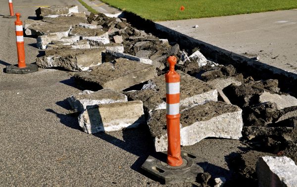 Curb Demolition in Windsor