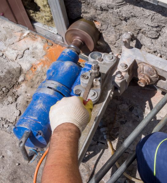 Basement Wall Drilling