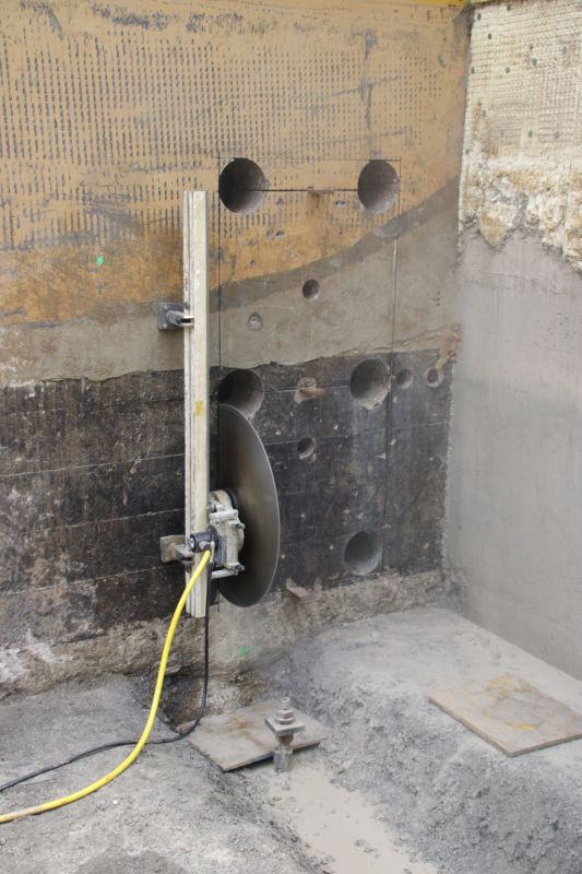 Concrete Wall Sawing