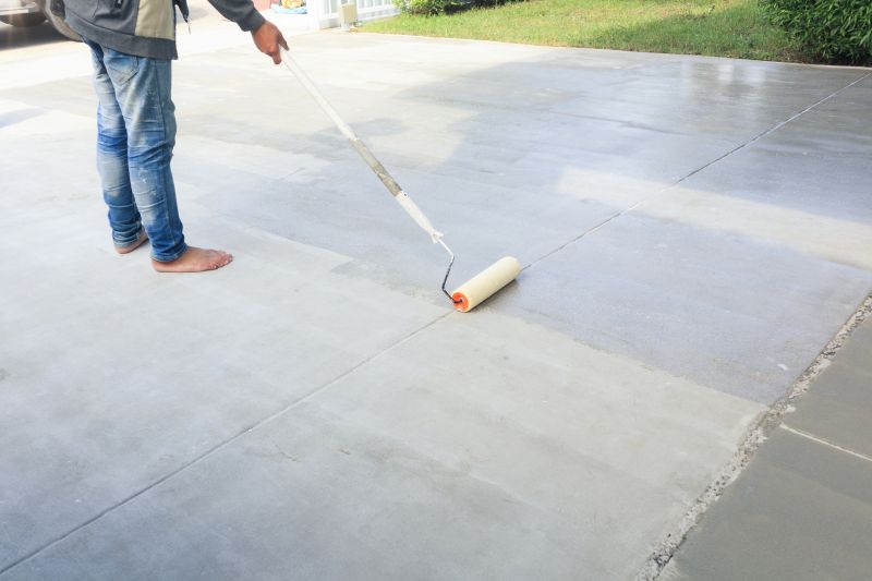 Driveway Concrete Polishing
