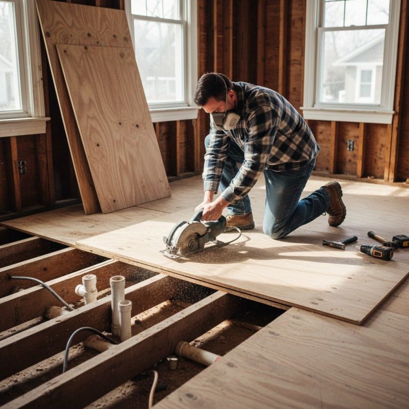Basement Floor Sawing detail